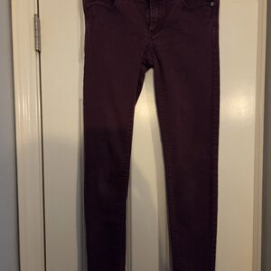 LC Lauren Conrad Plum Skinny Pants